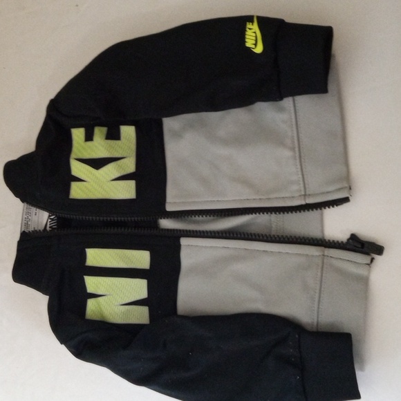 Nike Jacket Black/Grey 18 Months - Picture 7 of 7